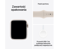 Apple Watch SE 2 40/Starlight Aluminum/Starlight SportBand S/M LTE - 1180683 - zdjęcie 8